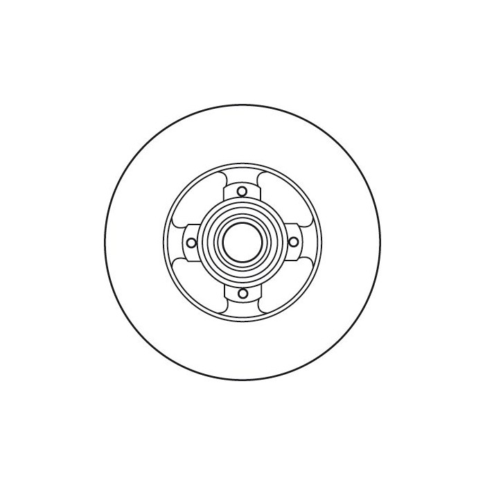 TRW Bremsscheibe DF6128BS