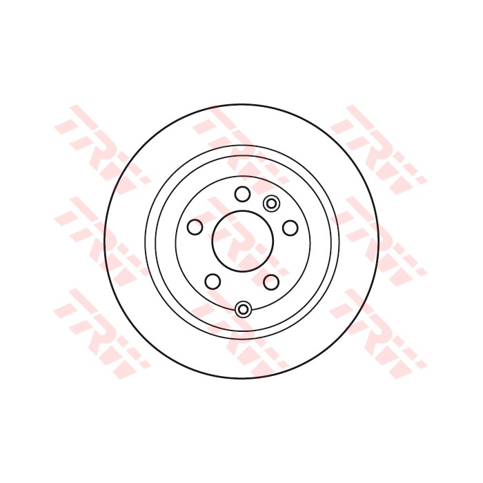 TRW Bremsscheibe DF6129