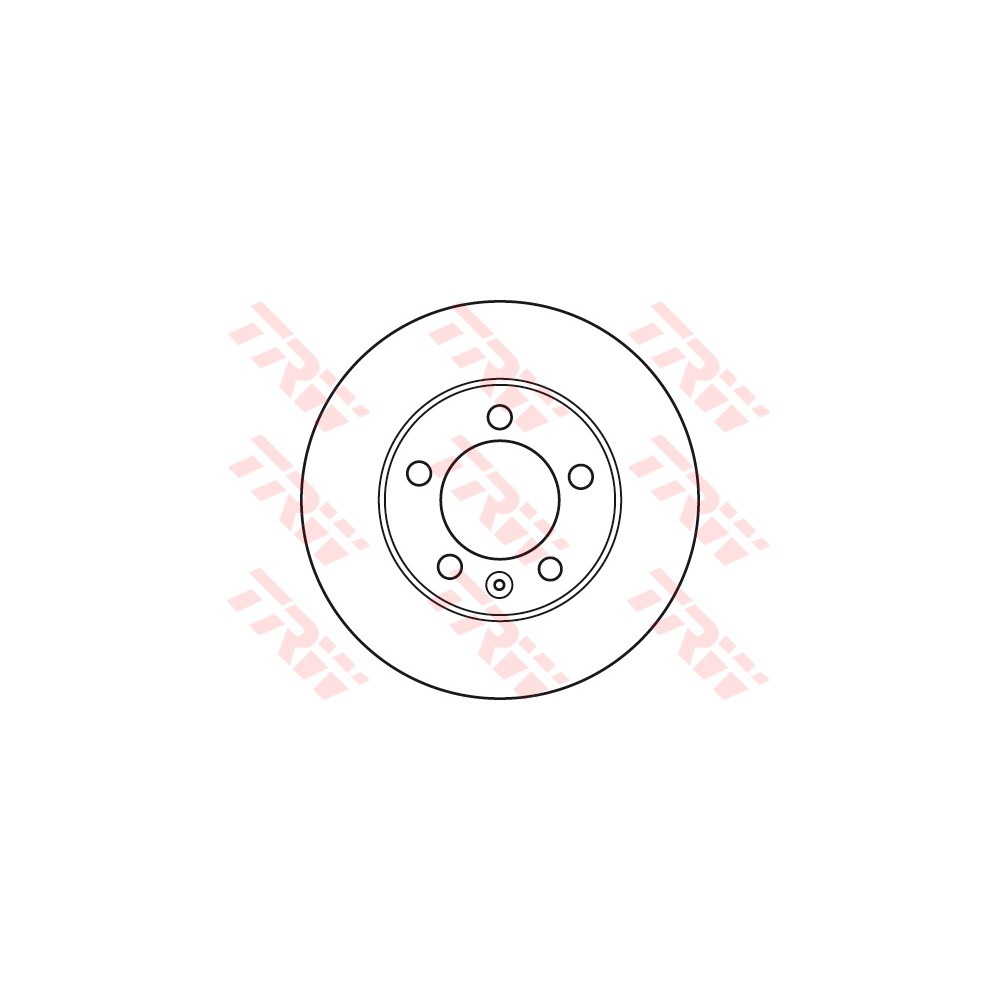 TRW Bremsscheibe DF6131S