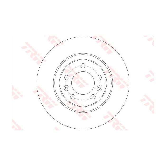 TRW Bremsscheibe DF6134
