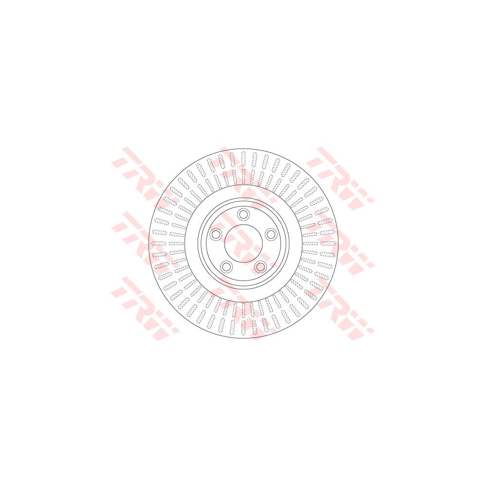 TRW Bremsscheibe DF6146S