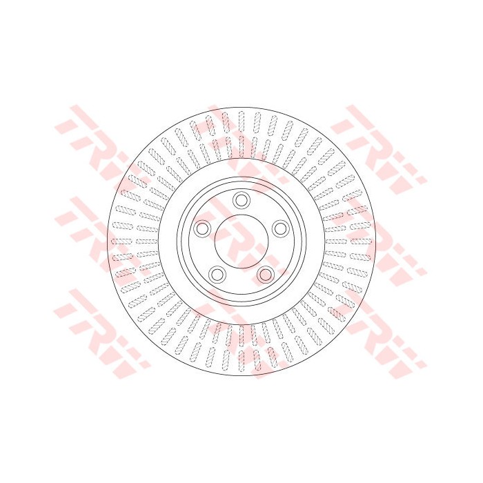 TRW Bremsscheibe DF6146S
