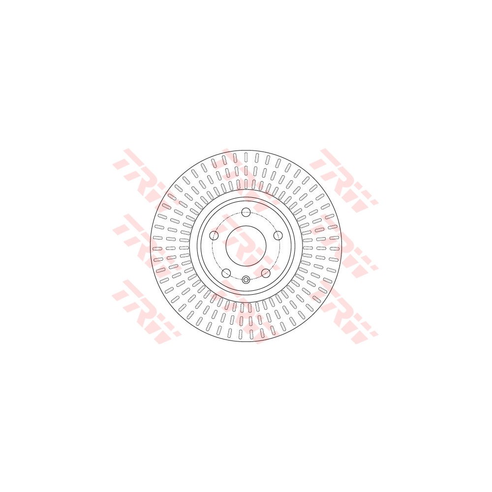 TRW Bremsscheibe DF6148