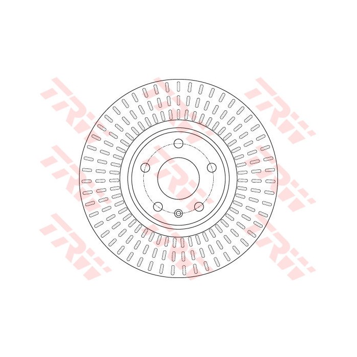 TRW Bremsscheibe DF6148