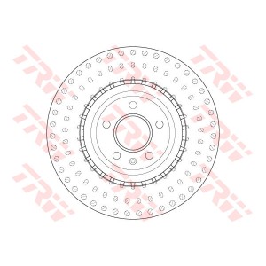 TRW Bremsscheibe DF6149S