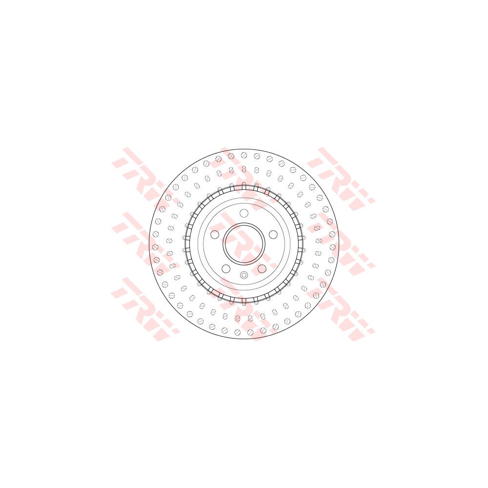 TRW Bremsscheibe DF6149S