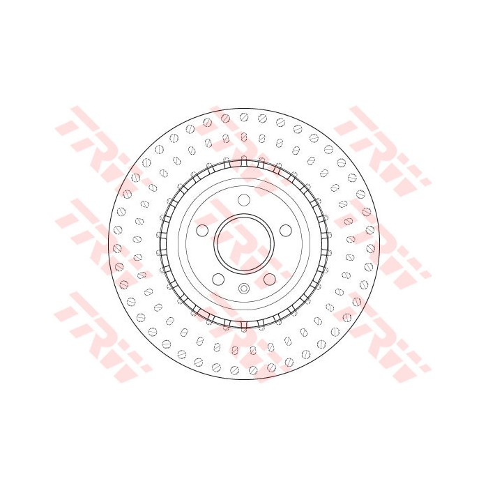 TRW Bremsscheibe DF6149S