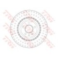 TRW Bremsscheibe DF6149S