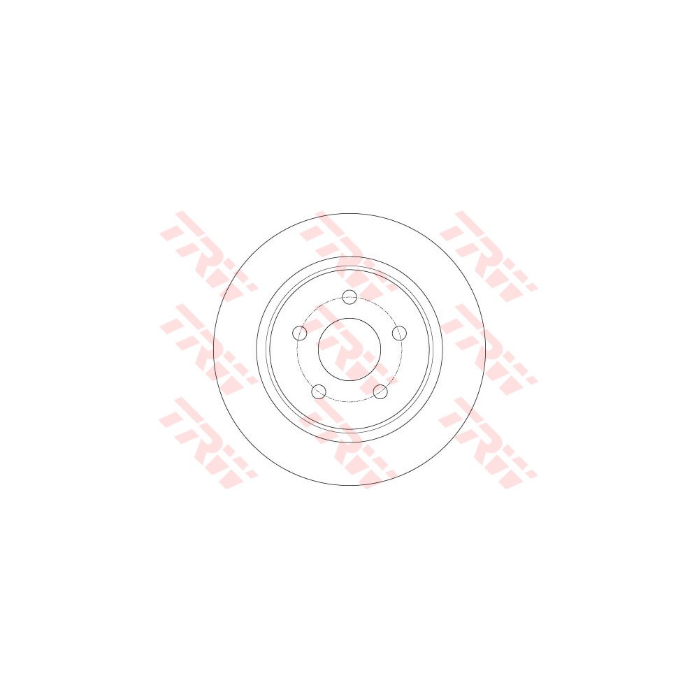 TRW Bremsscheibe DF6150