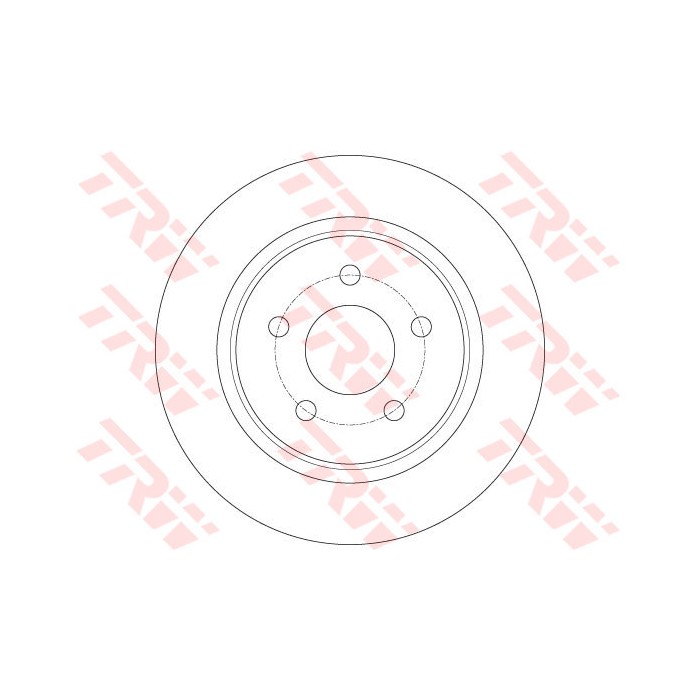 TRW Bremsscheibe DF6150