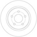 TRW Bremsscheibe DF6150