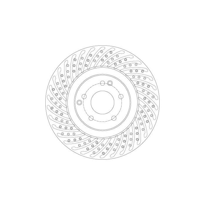 TRW Bremsscheibe DF6153S