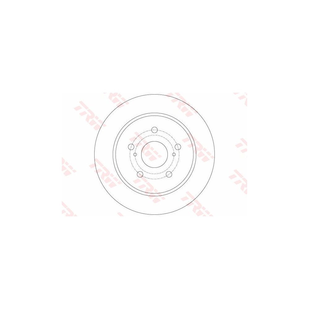 TRW Bremsscheibe DF6173