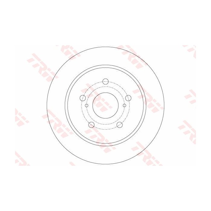 TRW Bremsscheibe DF6173