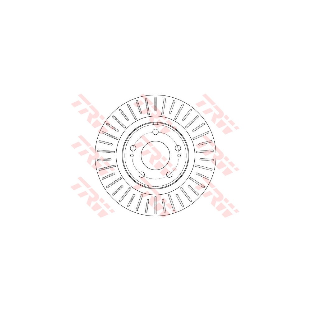 TRW Bremsscheibe DF6174