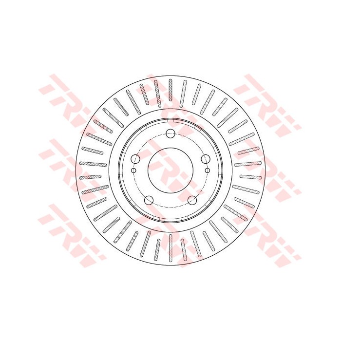 TRW Bremsscheibe DF6174