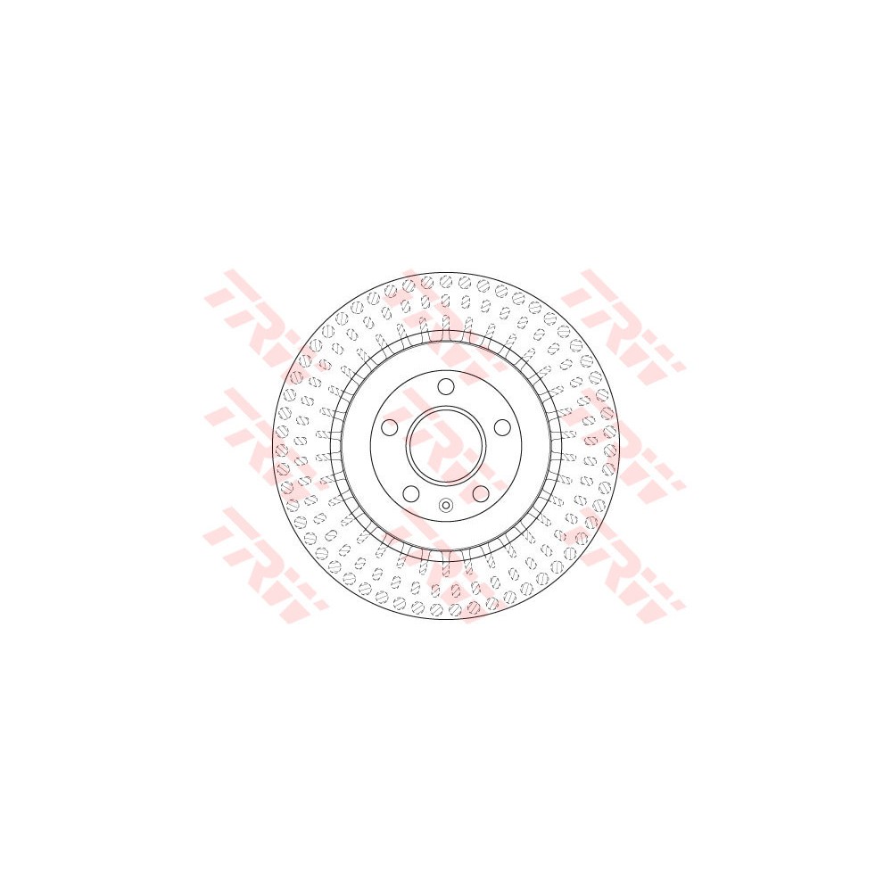 TRW Bremsscheibe DF6175S