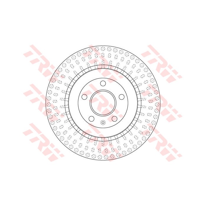 TRW Bremsscheibe DF6175S