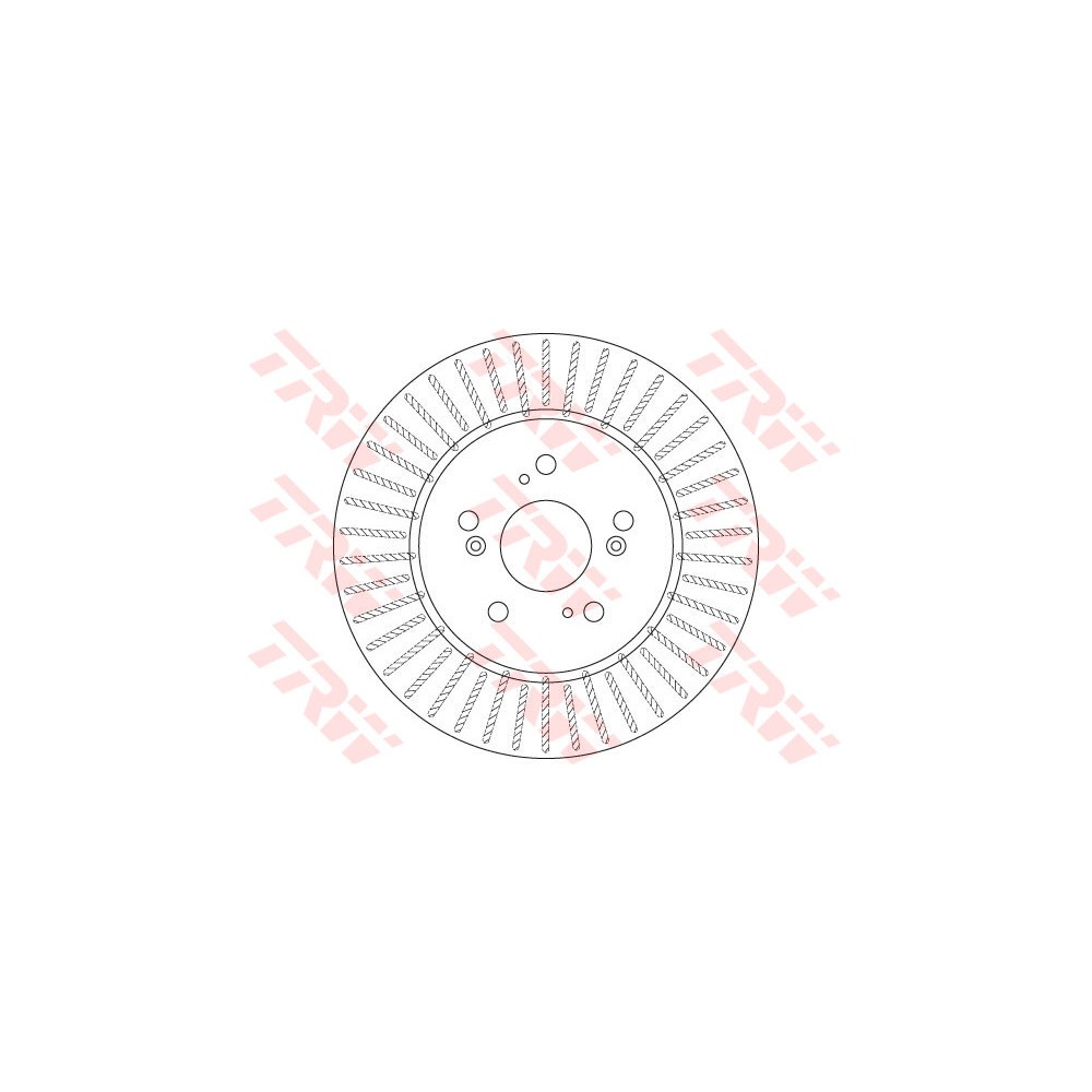 TRW Bremsscheibe DF6180S