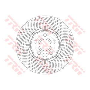 TRW Bremsscheibe DF6185S