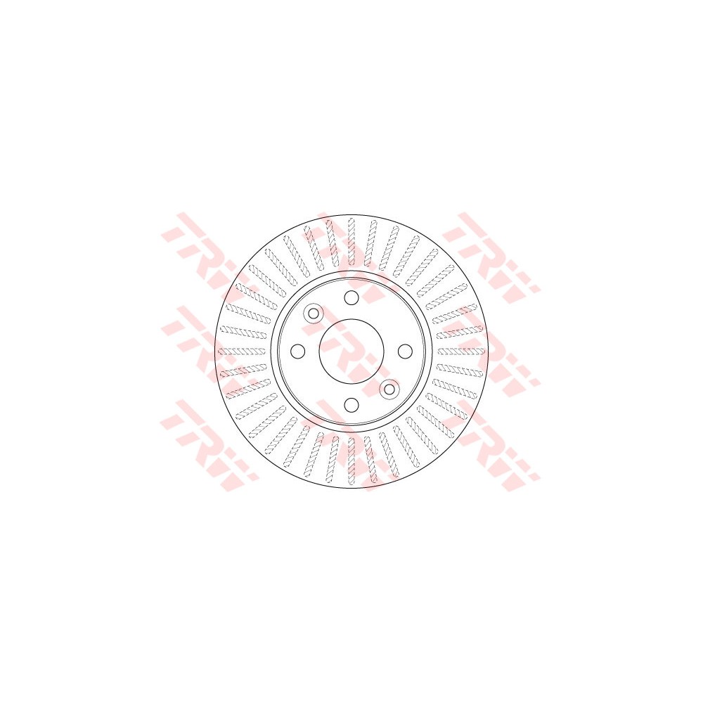 TRW Bremsscheibe DF6186