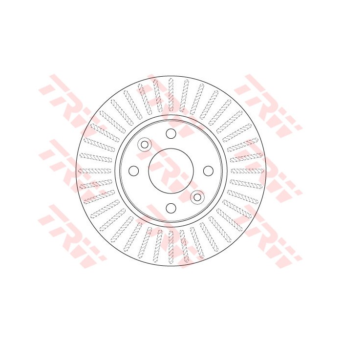 TRW Bremsscheibe DF6186
