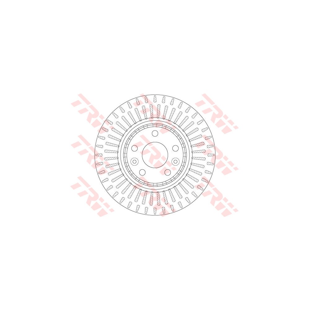 TRW Bremsscheibe DF6208S