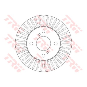 TRW Bremsscheibe DF6214