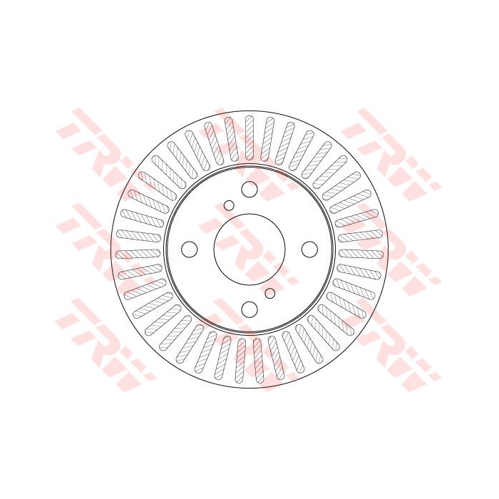 TRW Bremsscheibe DF6214