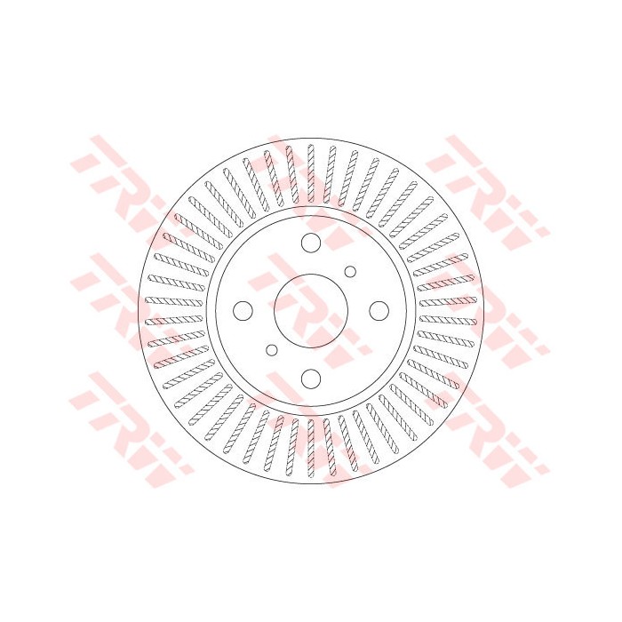 TRW Bremsscheibe DF6225