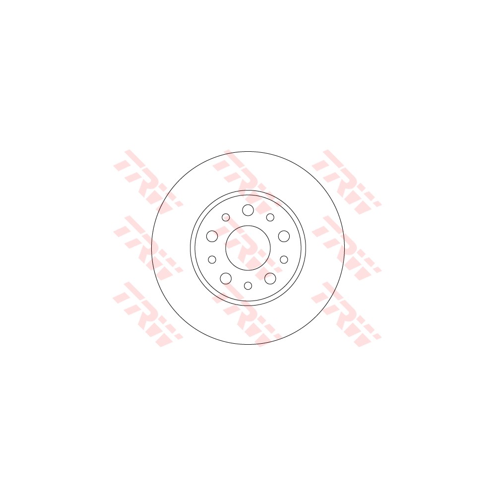 TRW Bremsscheibe DF6228
