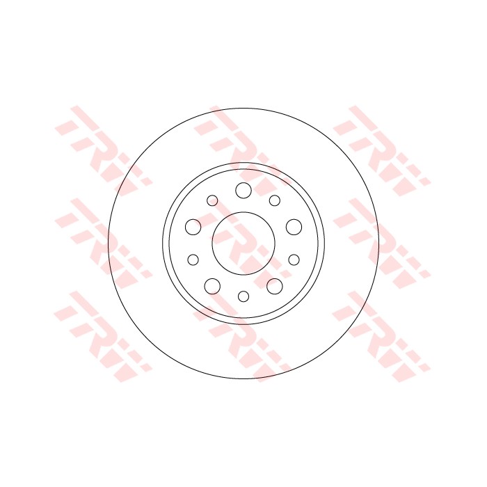 TRW Bremsscheibe DF6228