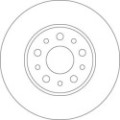 TRW Bremsscheibe DF6228