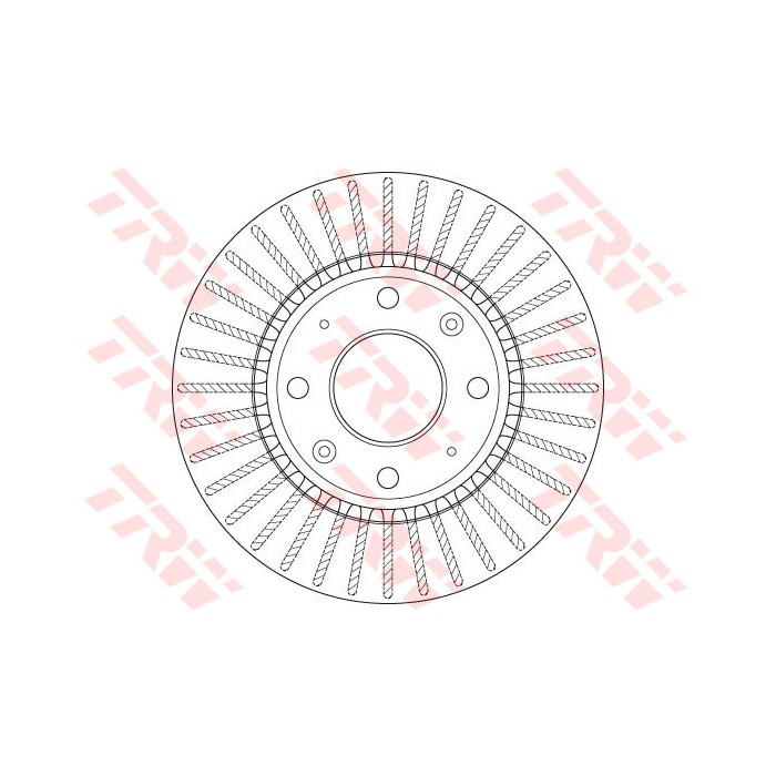 TRW Bremsscheibe DF6229