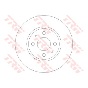 TRW Bremsscheibe DF6231