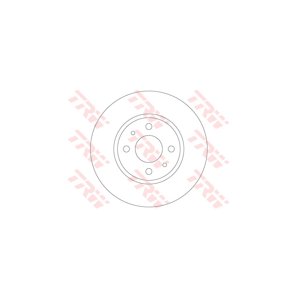 TRW Bremsscheibe DF6231