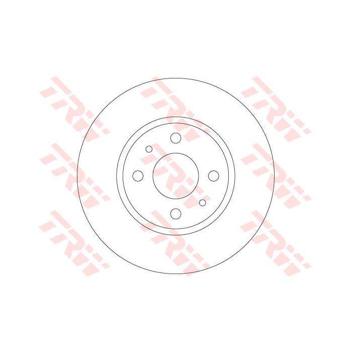 TRW Bremsscheibe DF6231