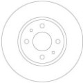 TRW Bremsscheibe DF6231