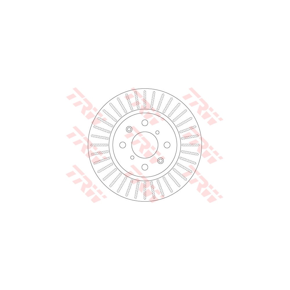 TRW Bremsscheibe DF6232