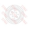 TRW Bremsscheibe DF6232