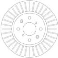 TRW Bremsscheibe DF6232