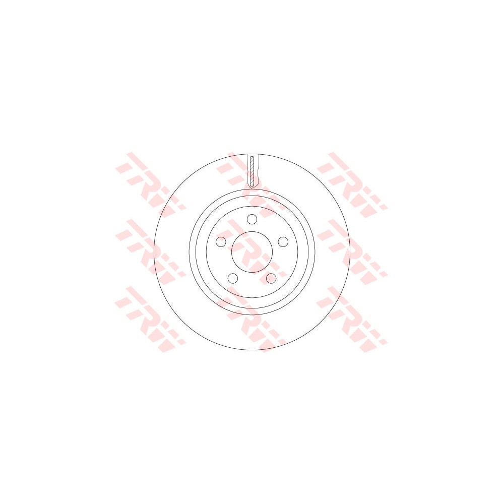 TRW Bremsscheibe DF6244S