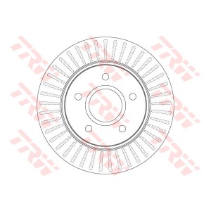 TRW Bremsscheibe DF6253S