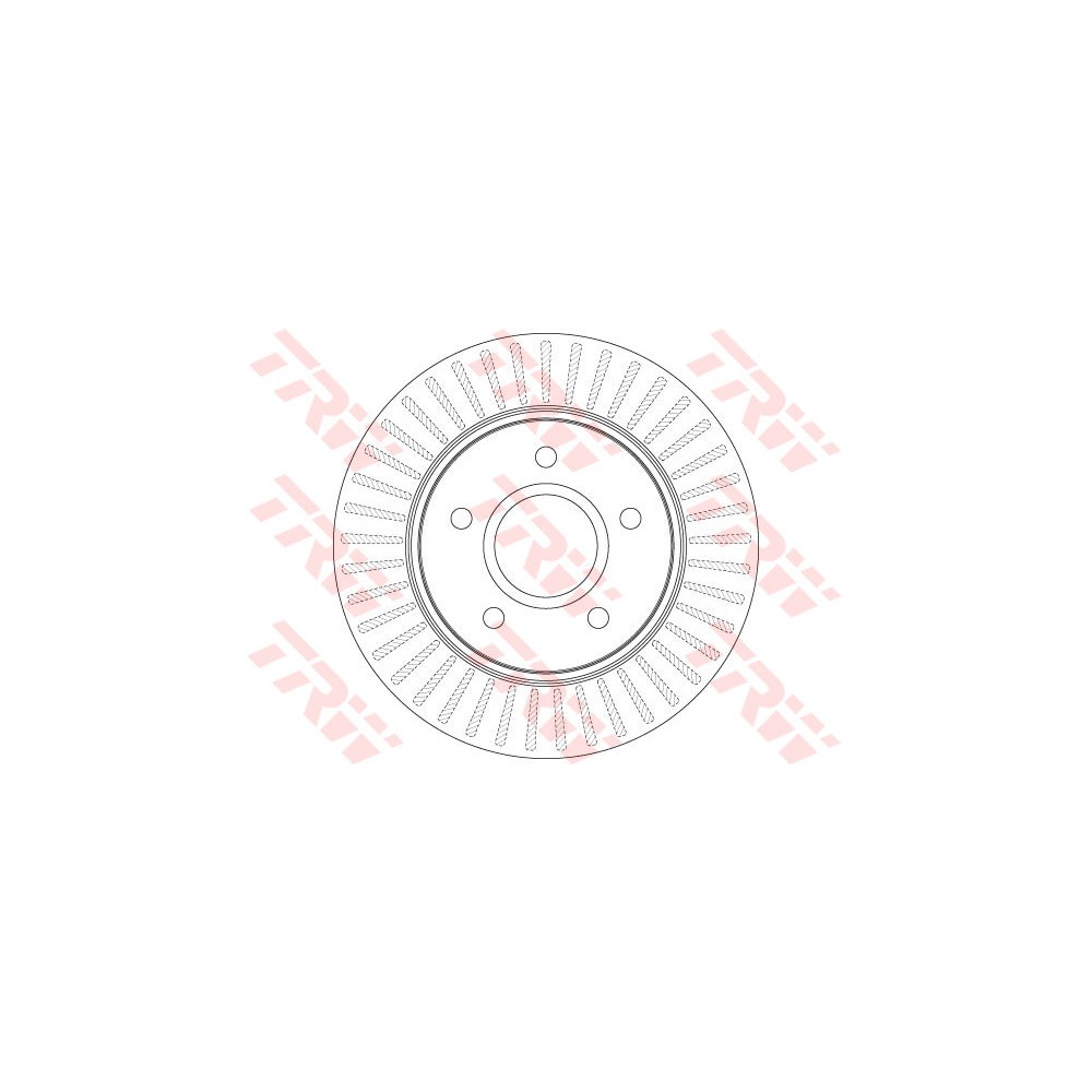TRW Bremsscheibe DF6253S