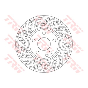 TRW Bremsscheibe DF6262S