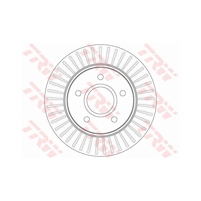 TRW Bremsscheibe DF6253S