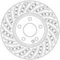 TRW Bremsscheibe DF6262S