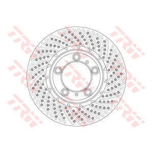 TRW Bremsscheibe DF6267S