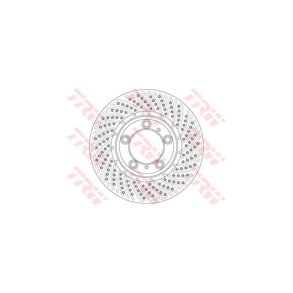 TRW Bremsscheibe DF6267S