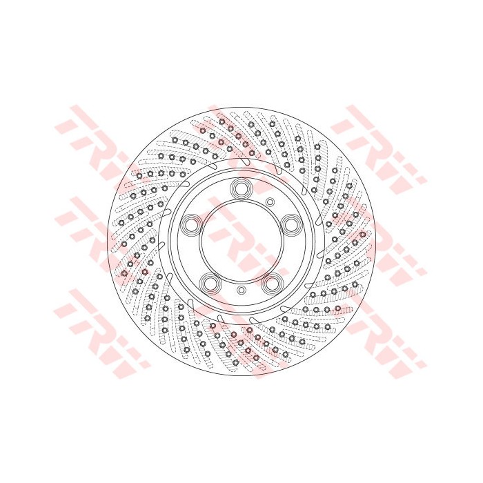 TRW Bremsscheibe DF6267S